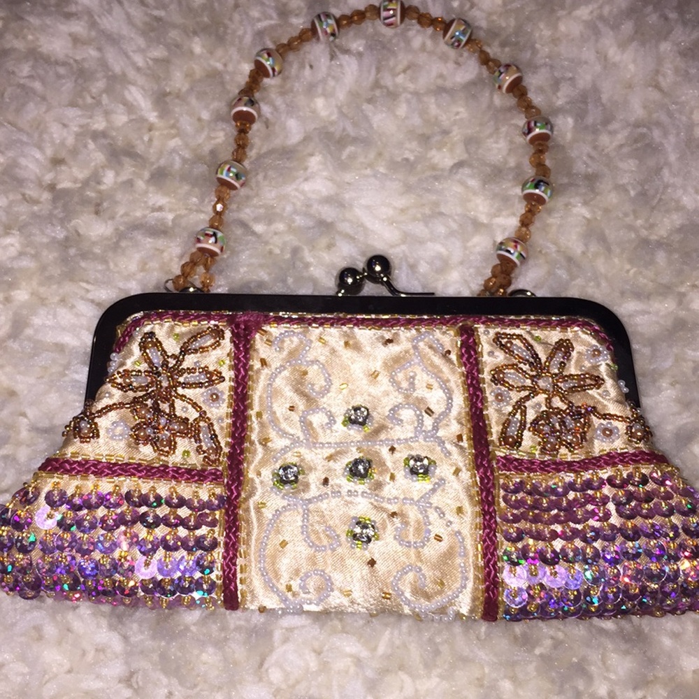 Beaded Clutch